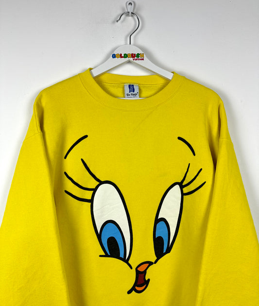 VINTAGE TWEETY SWEATER M