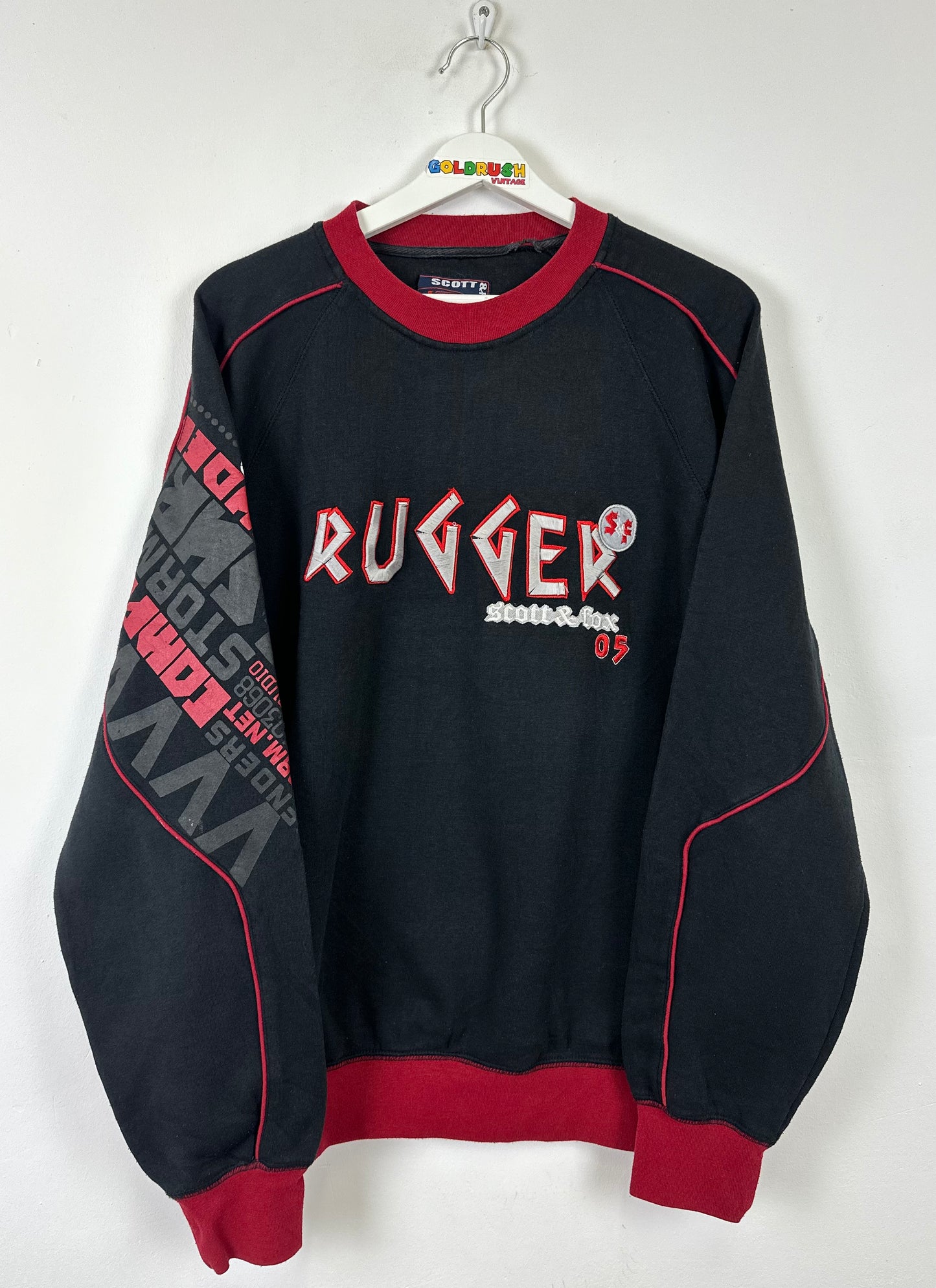 VINTAGE RUGGER SWEATER L