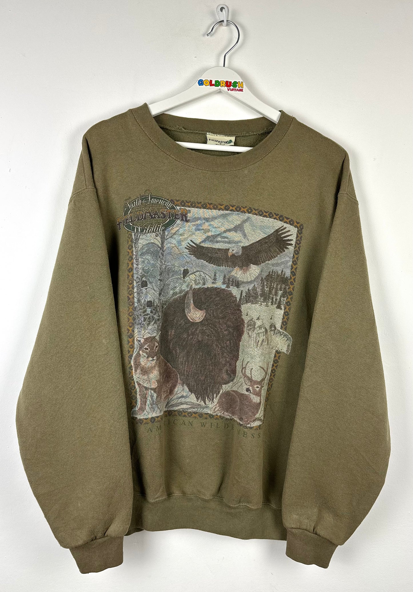 VINTAGE BUFFELO SWEATER M