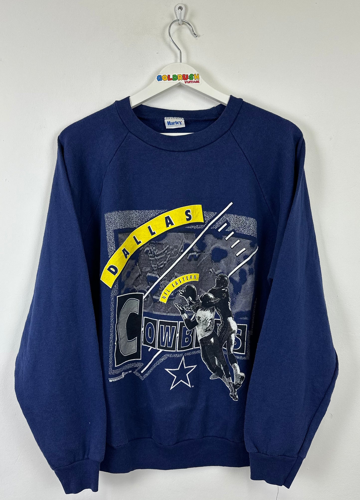 VINTAGE DALLAS COWBOYS SWEATER 1993 S