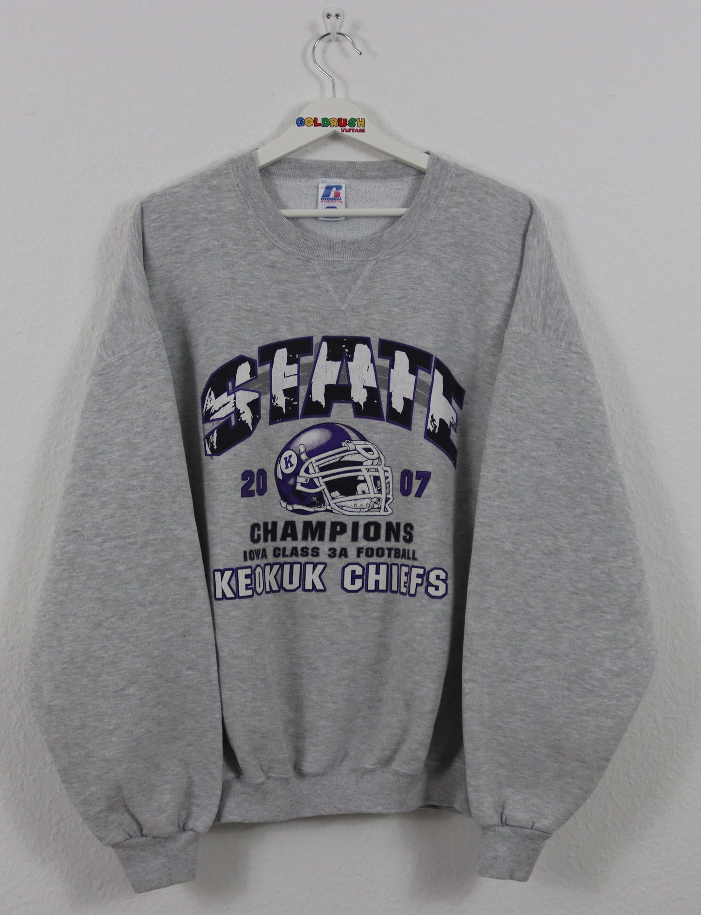 VINTAGE KEOKUK STATE SWEATER XXL