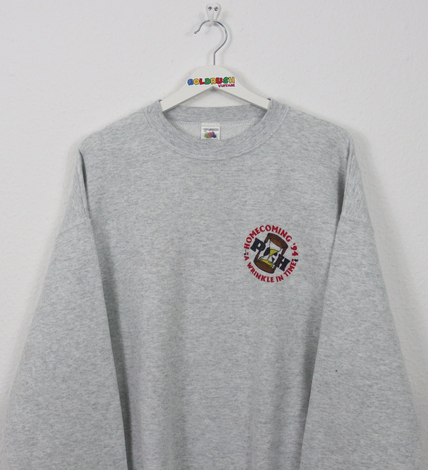 VINTAGE HOME COMING SWEATER L