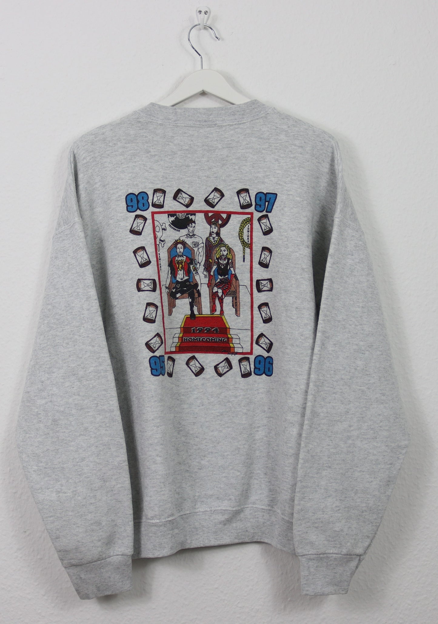 VINTAGE HOME COMING SWEATER L