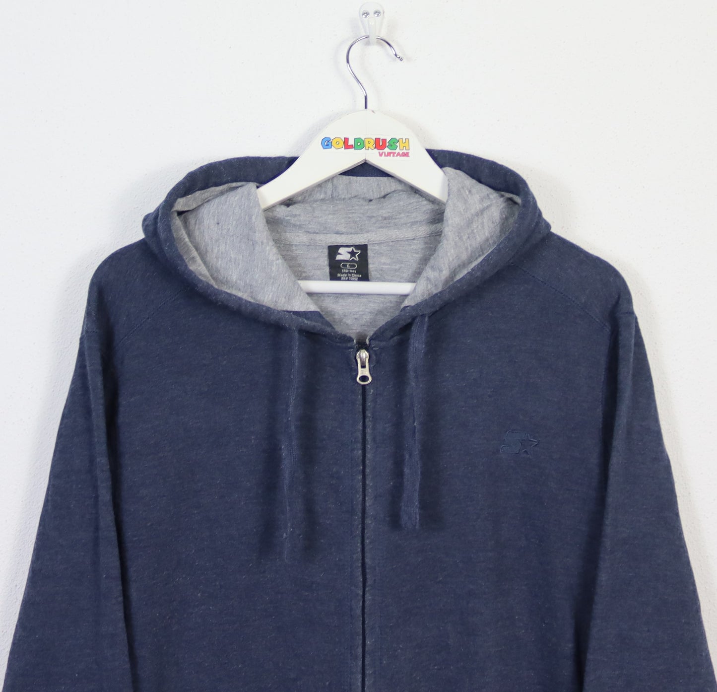 STARTER ZIP HOODIE L