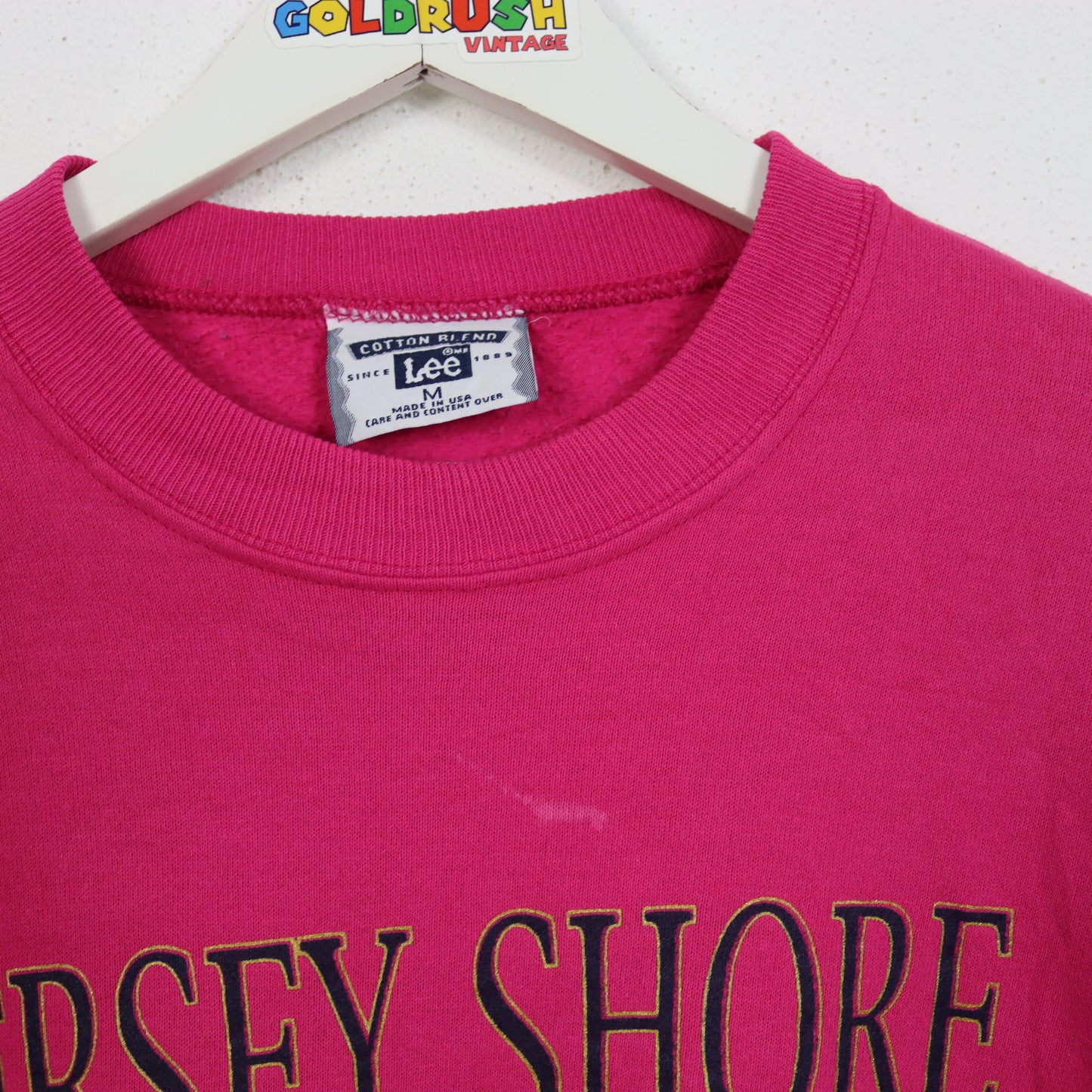 VINTAGE JERSEY SHORE SWEATER M