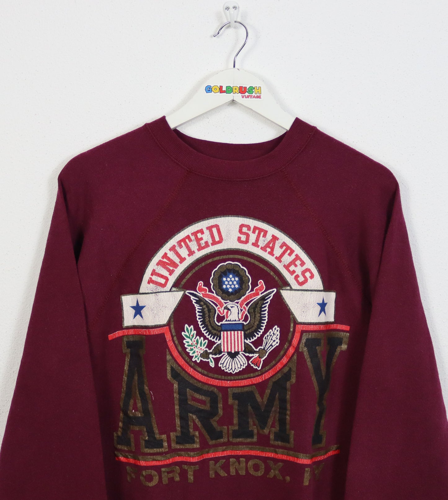 VINTAGE USA ARMY SWEATER S