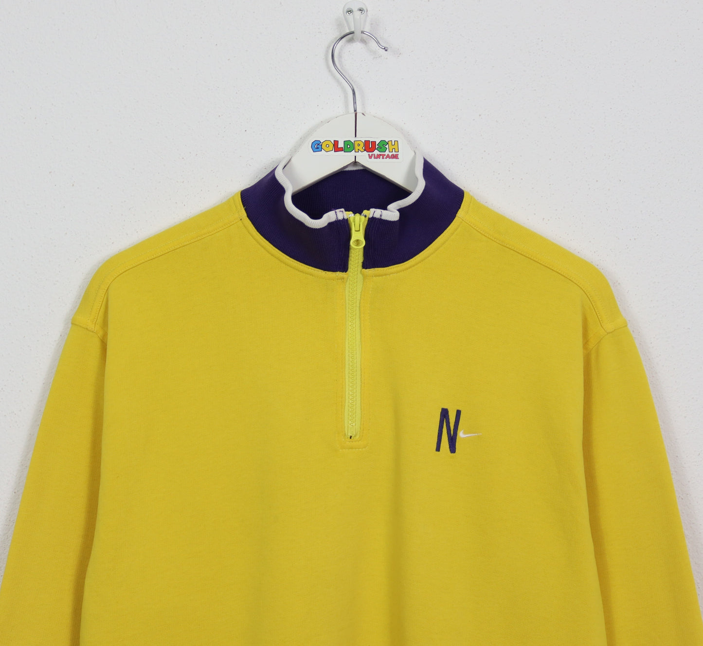 NIKE VINTAGE ZIP SWEATER S