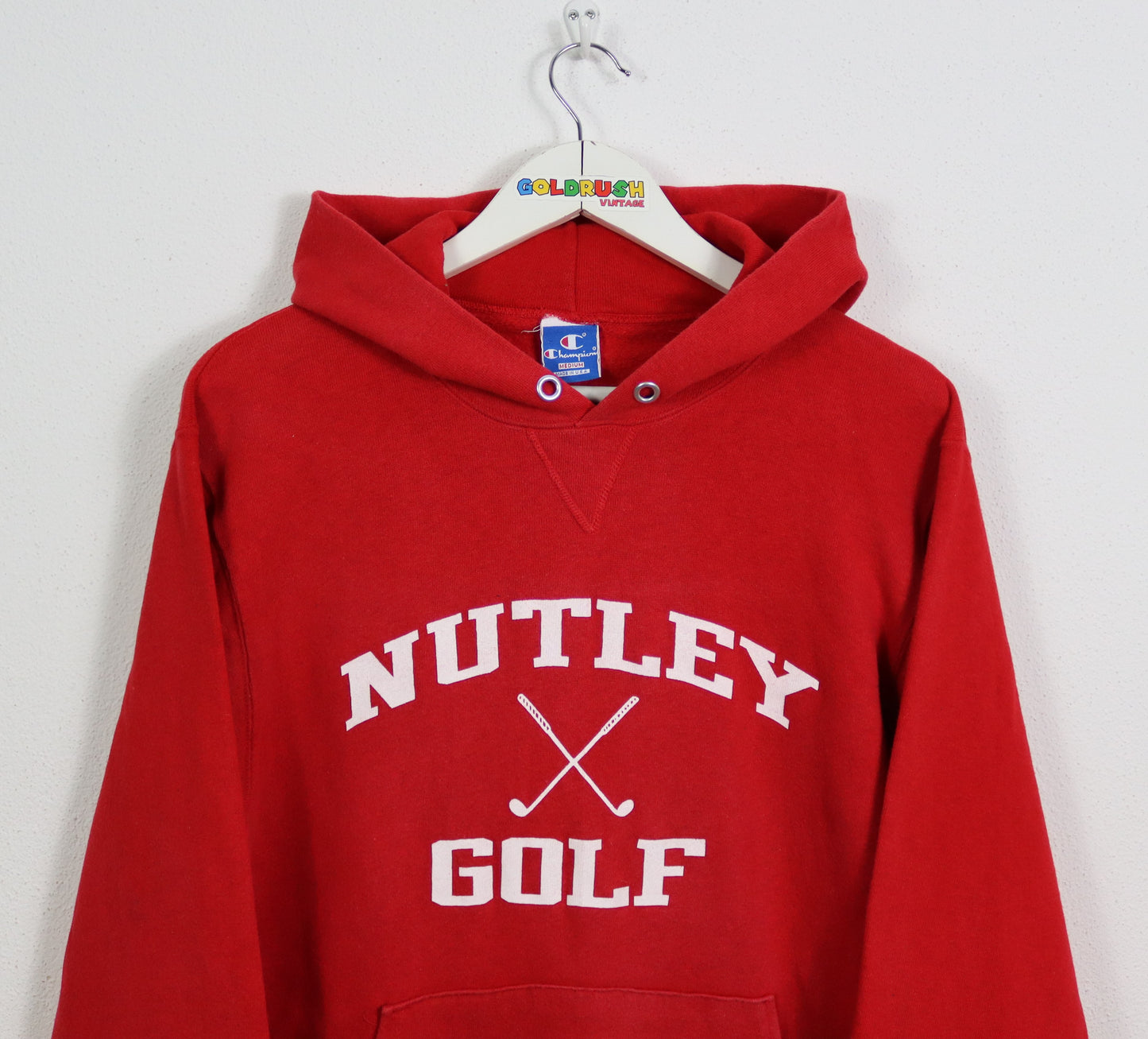 VINTAGE CHAMPION NUTLEY GOLF HOODIE M