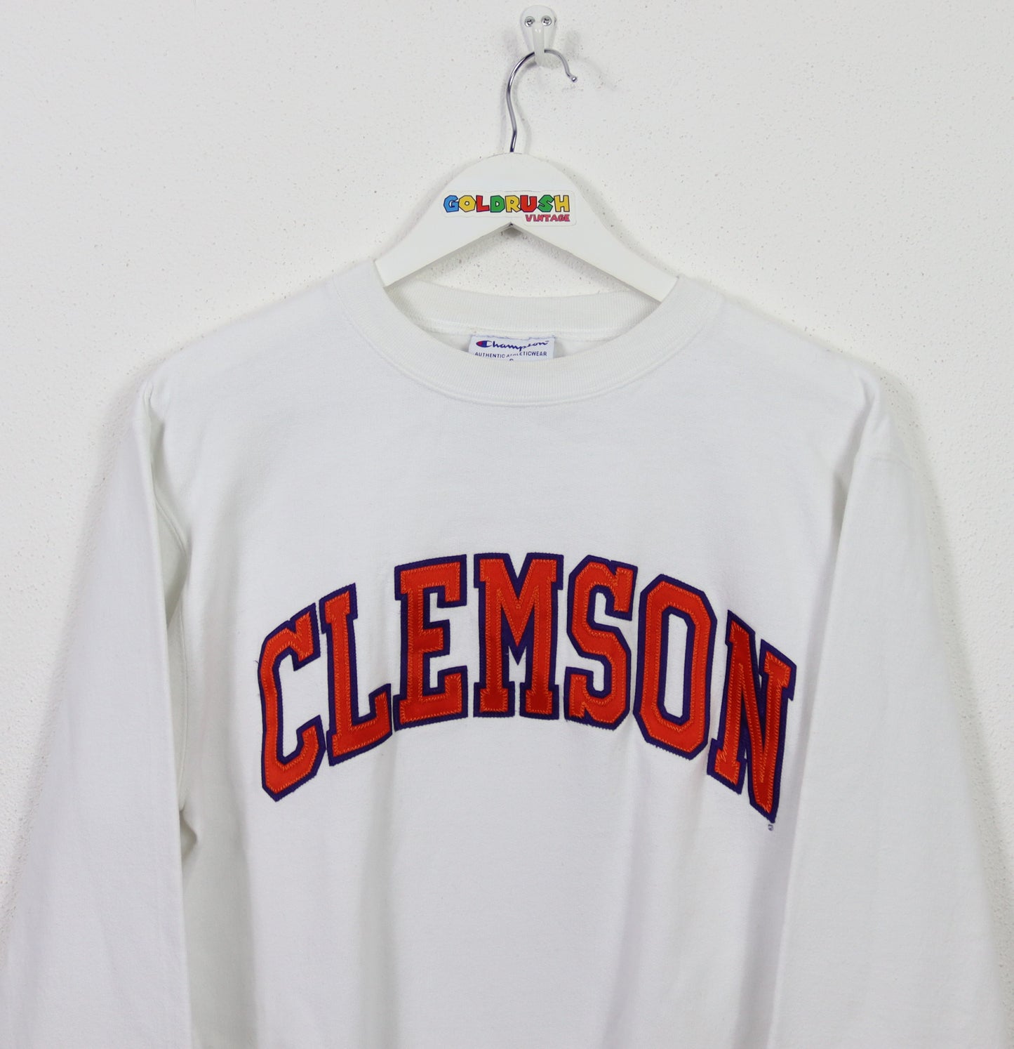 CHAMPION CLEMSON SWEATER S