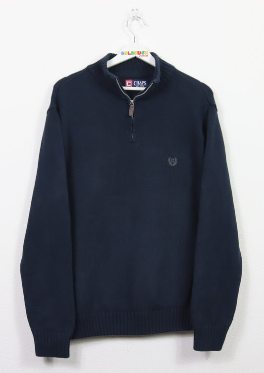 CHAPS ZIP KNITWEAR XL