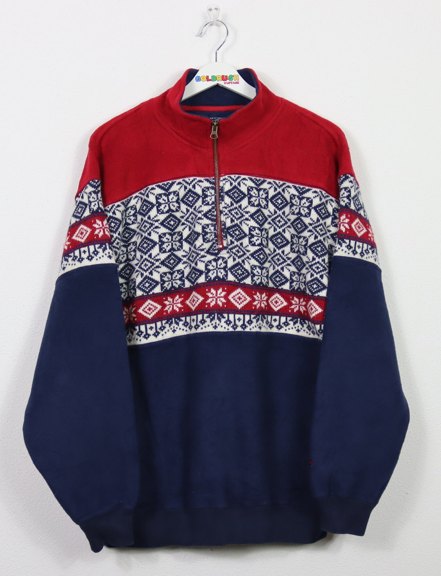 TOMMY HILFIGER ZIP FLEECE M