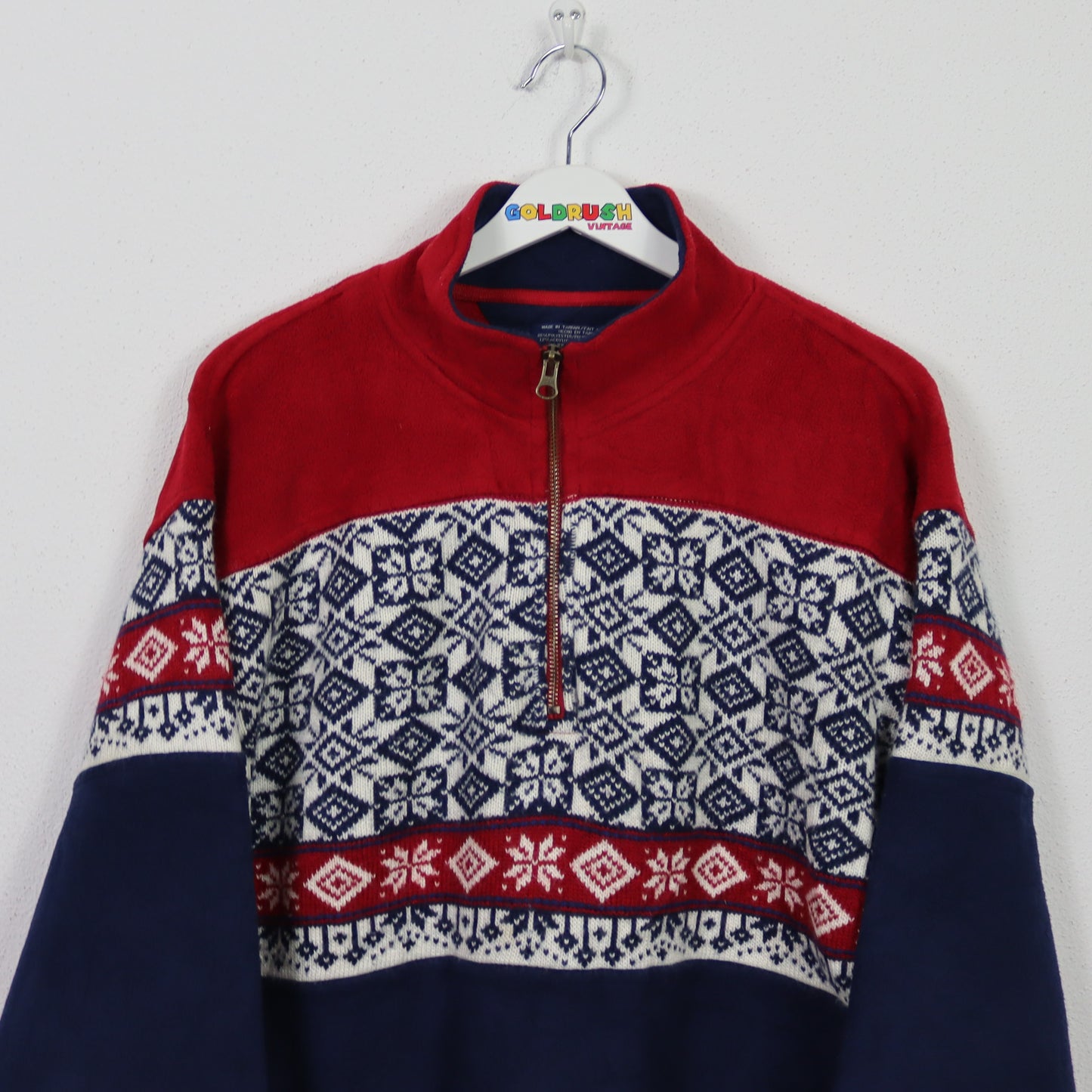 TOMMY HILFIGER ZIP FLEECE M