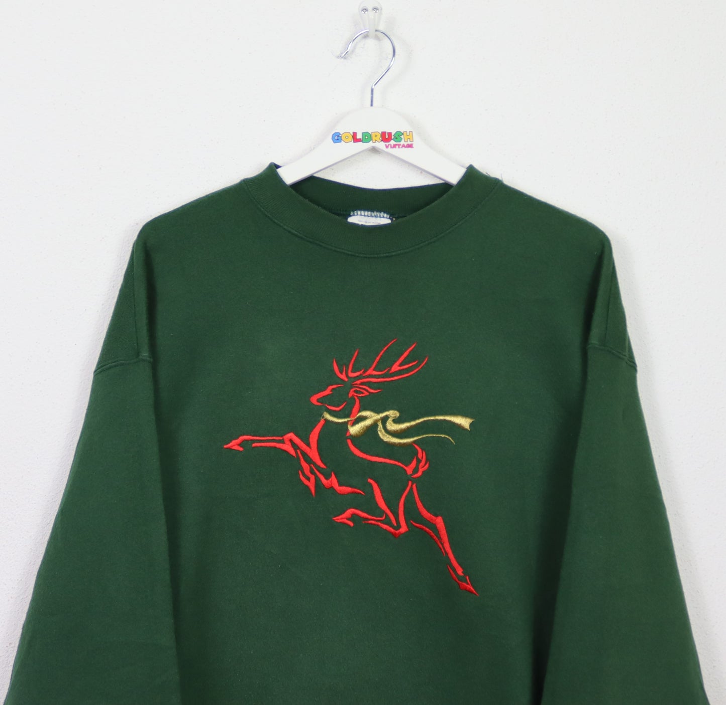 VINTAGE X-MAS SWEATER L