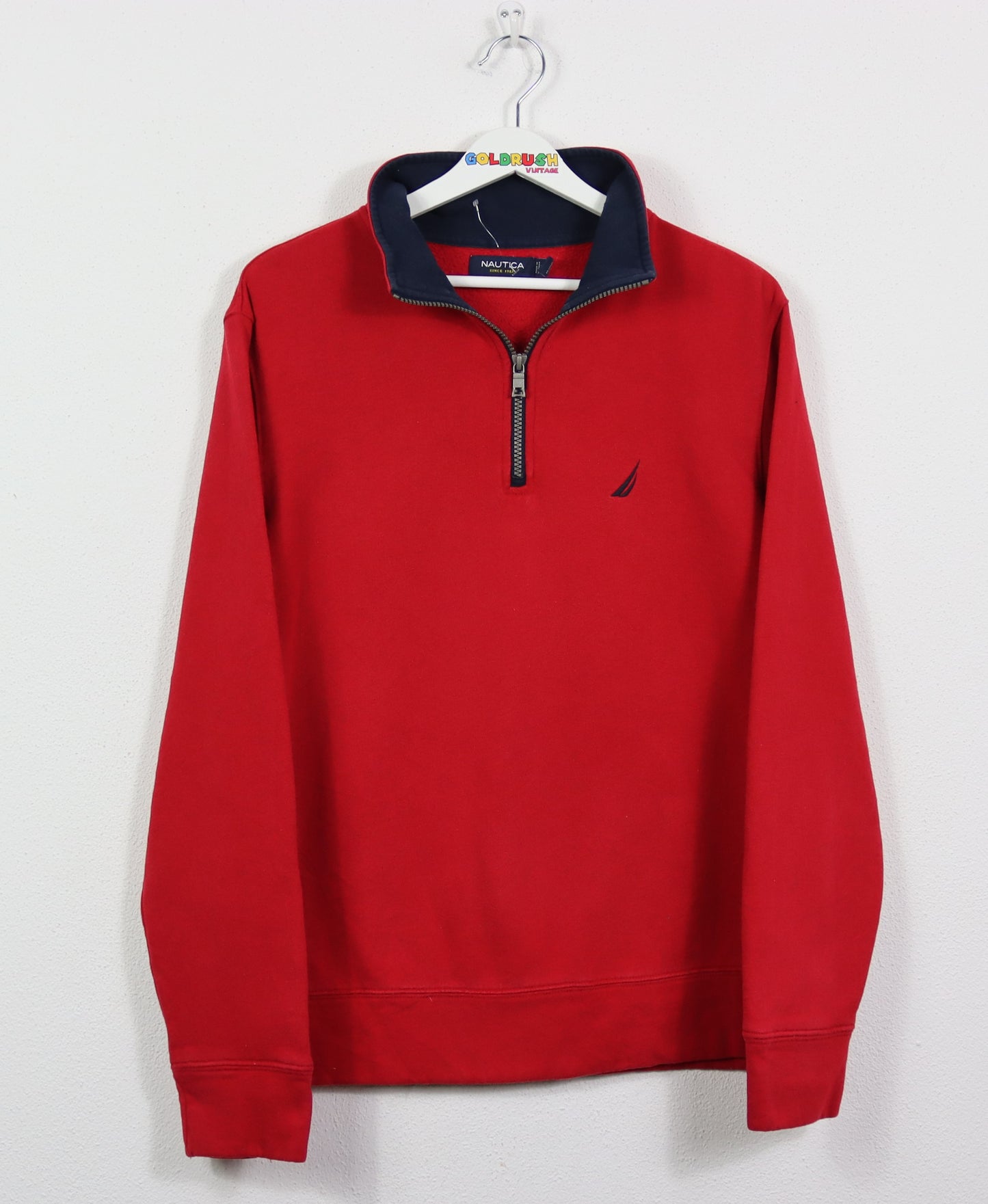 NAUTICA ZIP SWEATER M