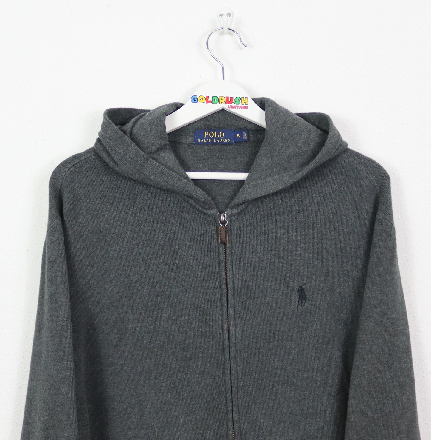 POLO RALPH LAUREN ZIP HOODIE S