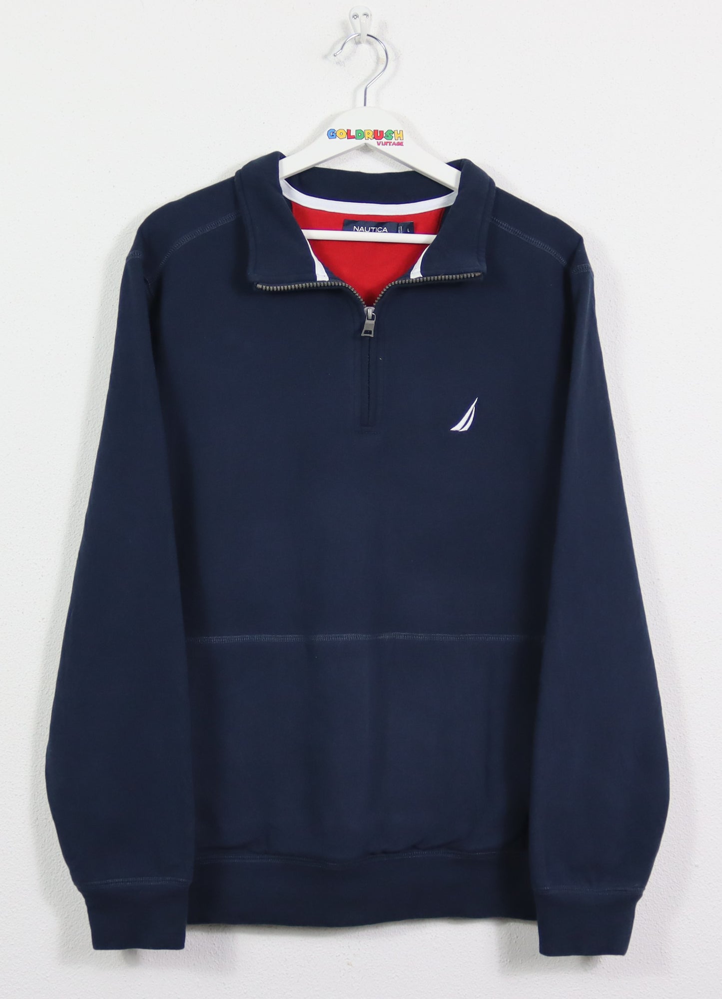 NAUTICA ZIP SWEATER L