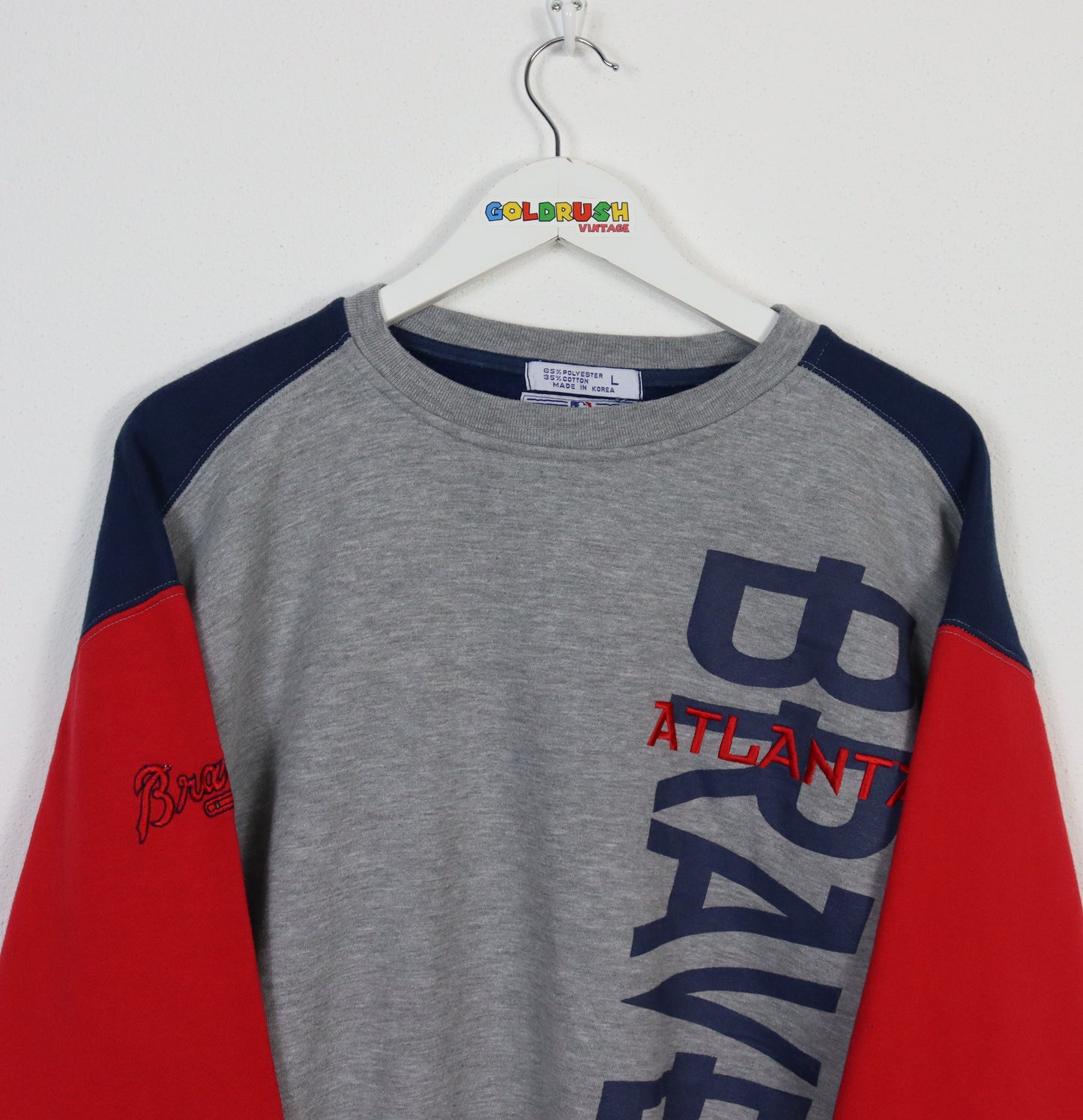 Atlanta Braves Starter Sweater L