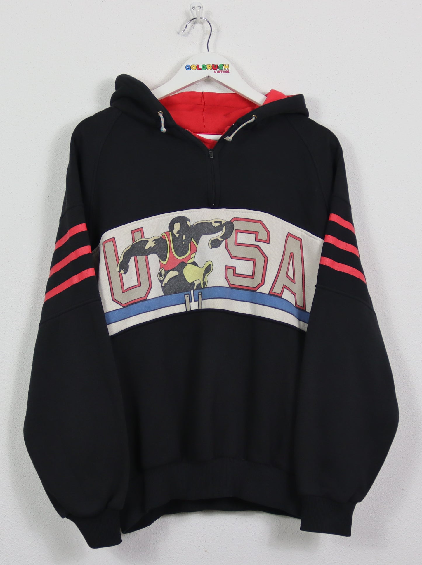 VINTAGE OLYMPIA USA HOODIE M