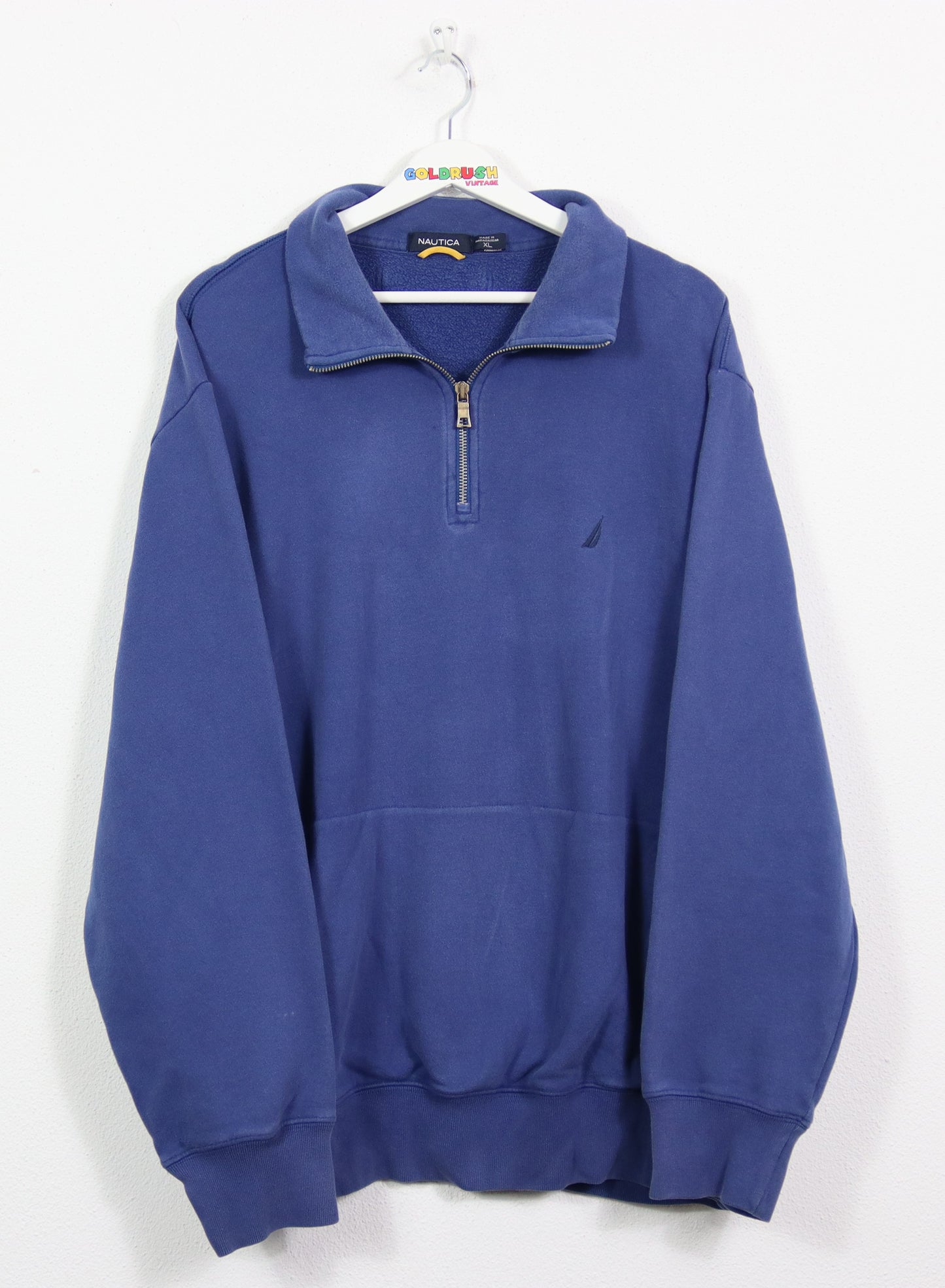 NAUTICA ZIP SWEATER XL