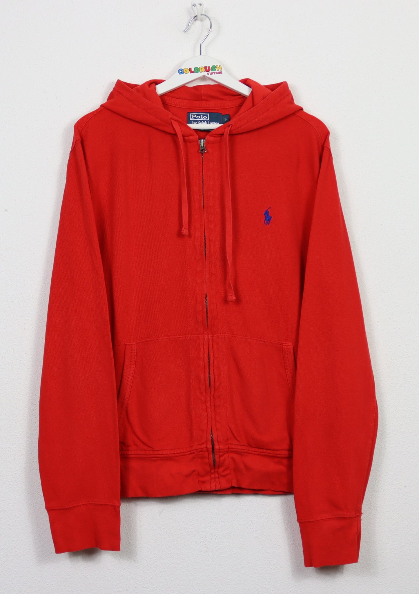 POLO RALPH LAUREN ZIP HOODIE L