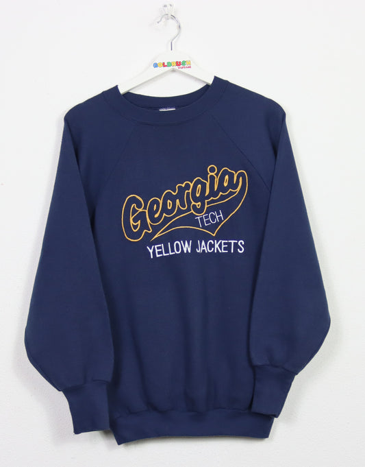 VINTAGE GEORGIA YELLOW JACKETS SWEATER L