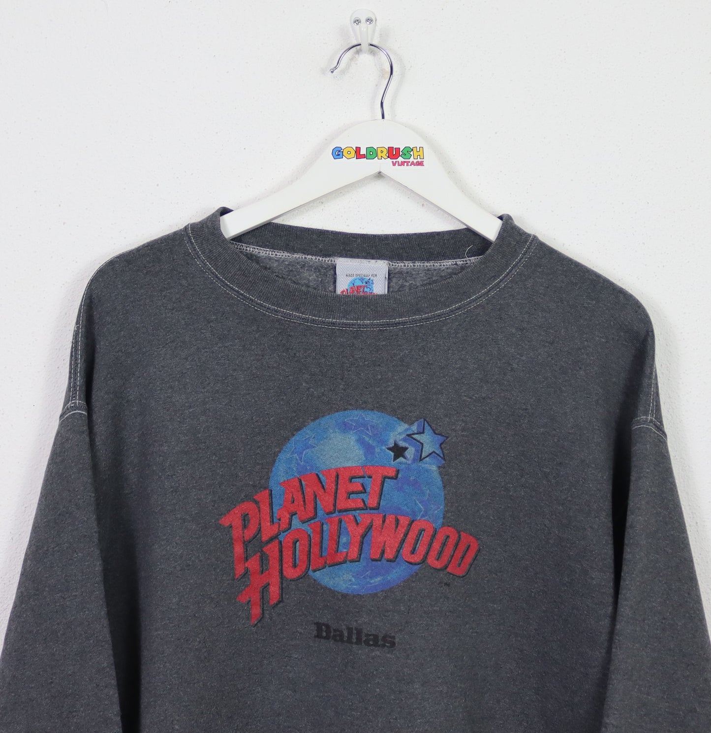 VINTAG PLANET HOLLYWOOD DALLAS SWEATER L