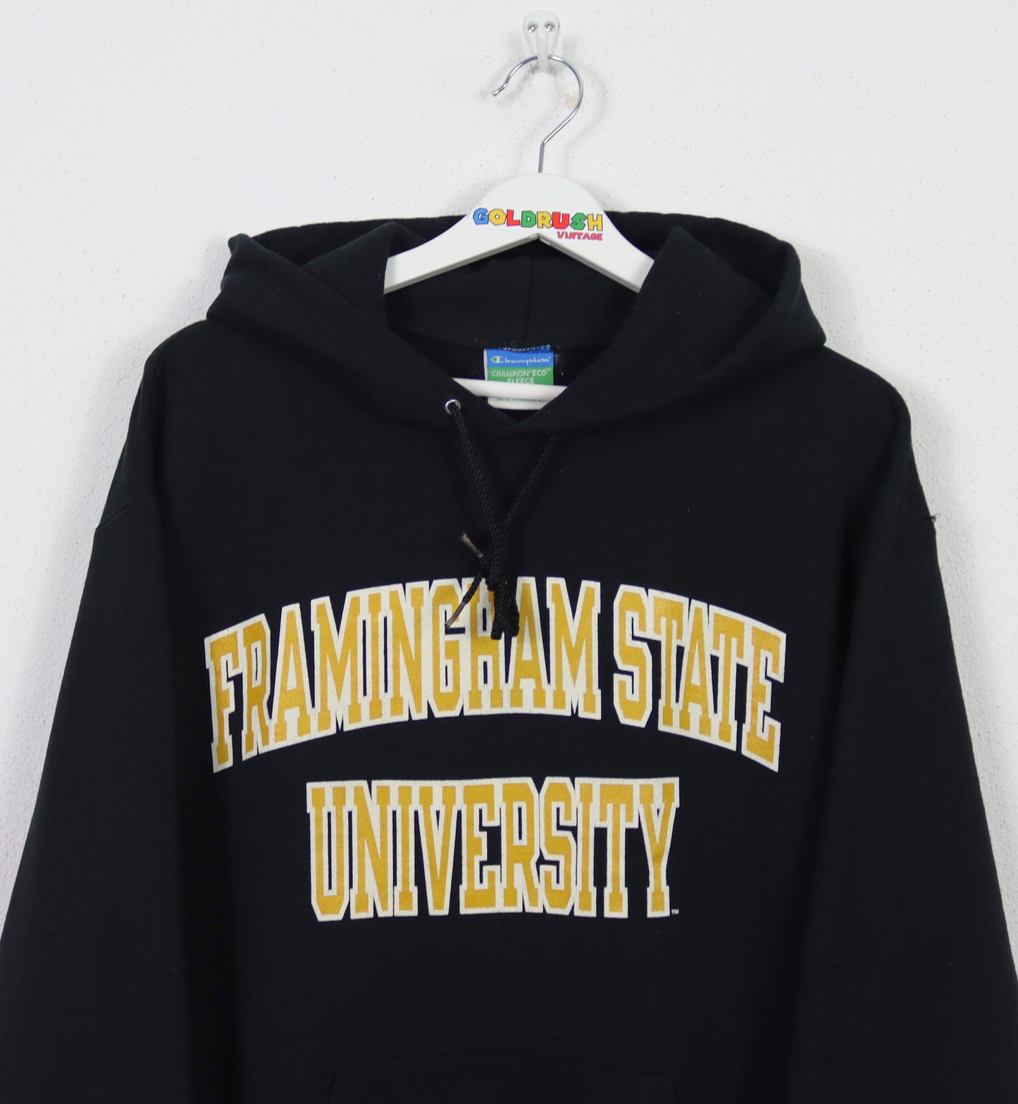 CHAMPION FRAMINGHAM STATE HOODIE M