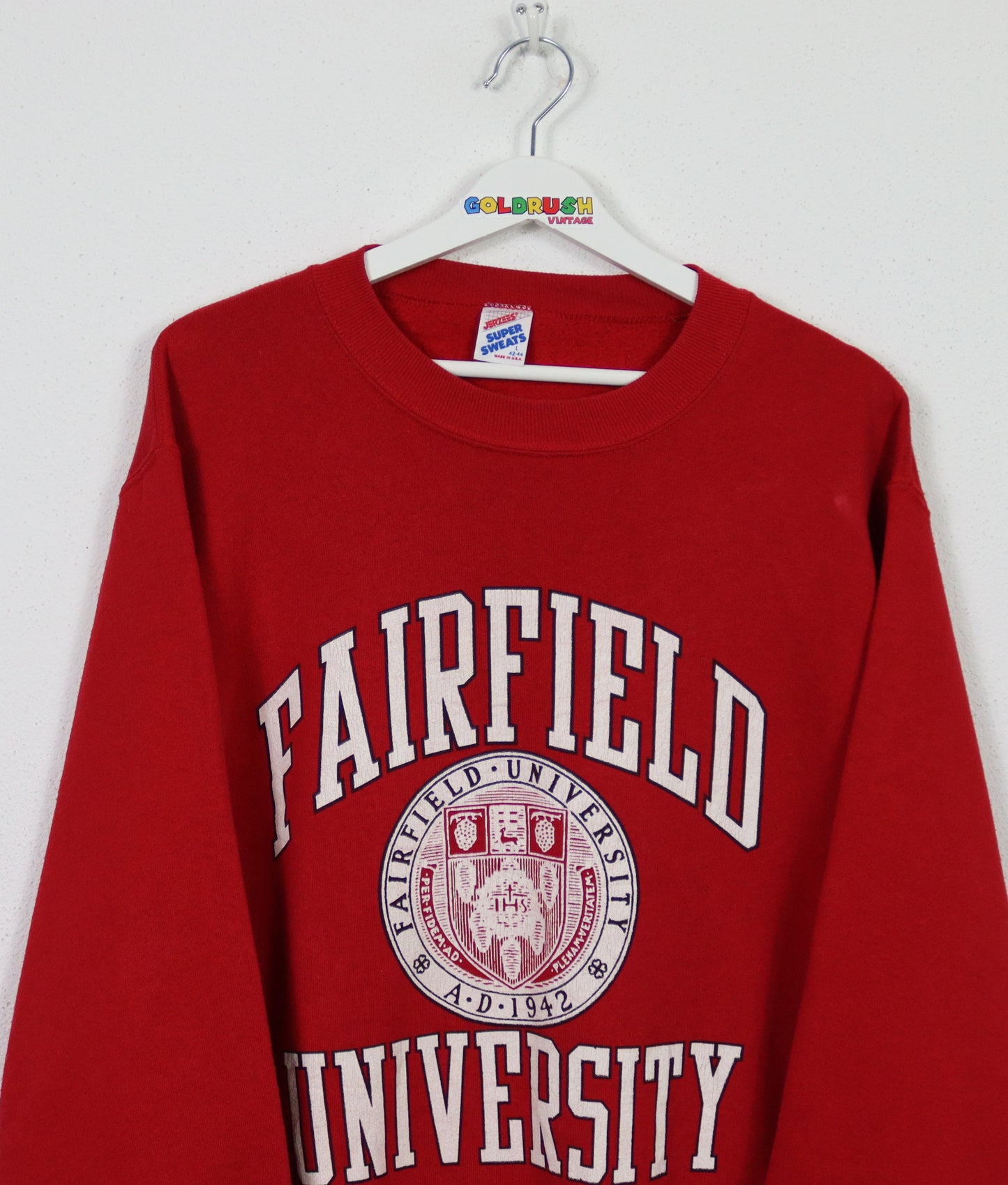 VINTAGE FAIRFIELD UNIVERSITY SWEATER L