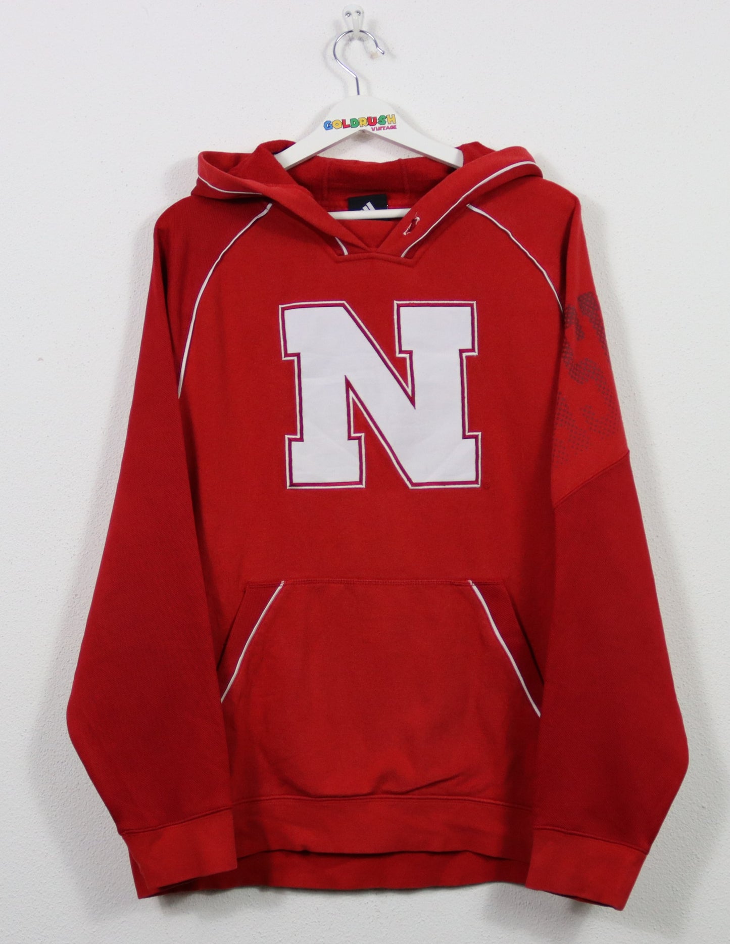 ADIDAS NEBRASKA HOODIE M