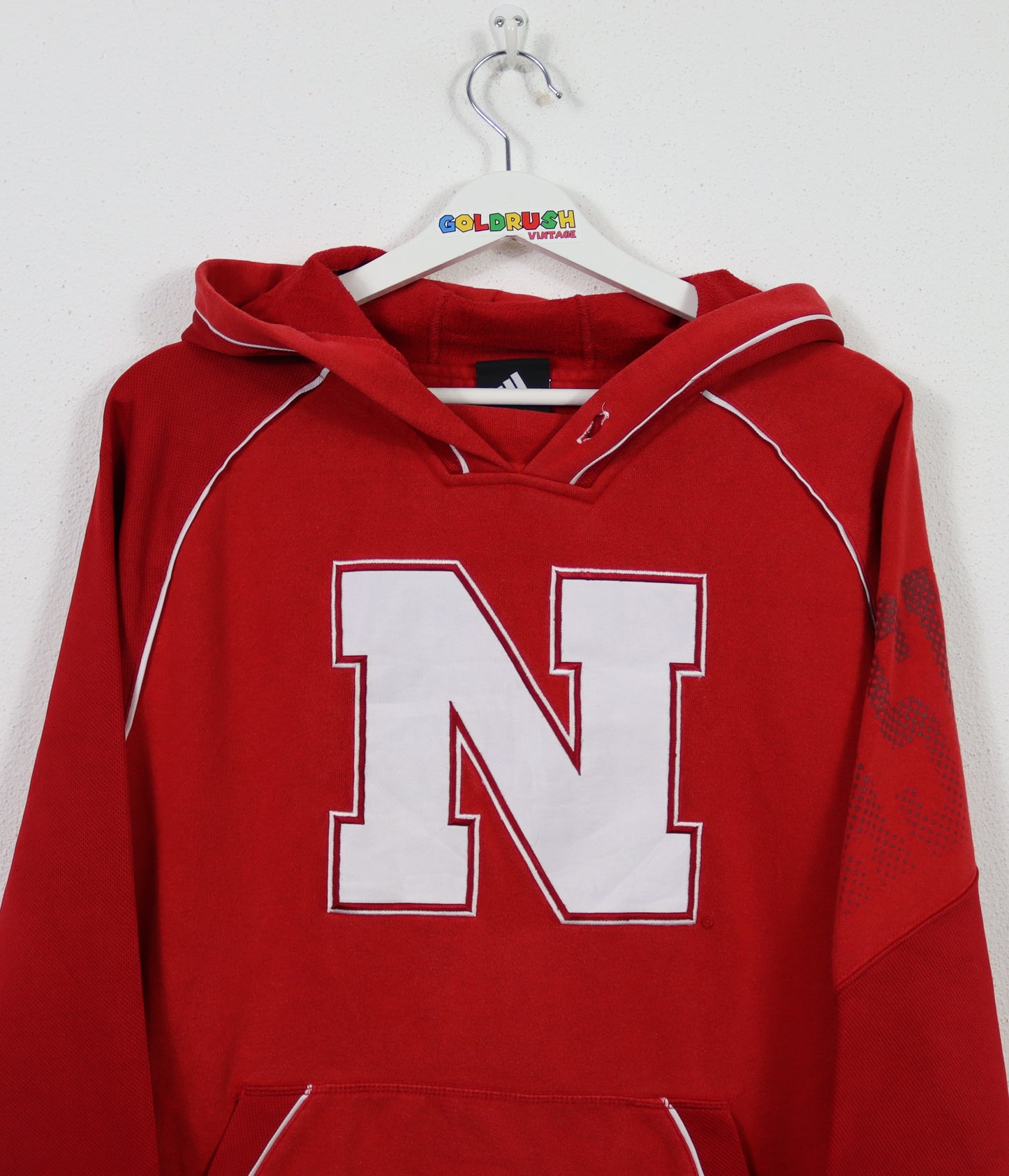 ADIDAS NEBRASKA HOODIE M