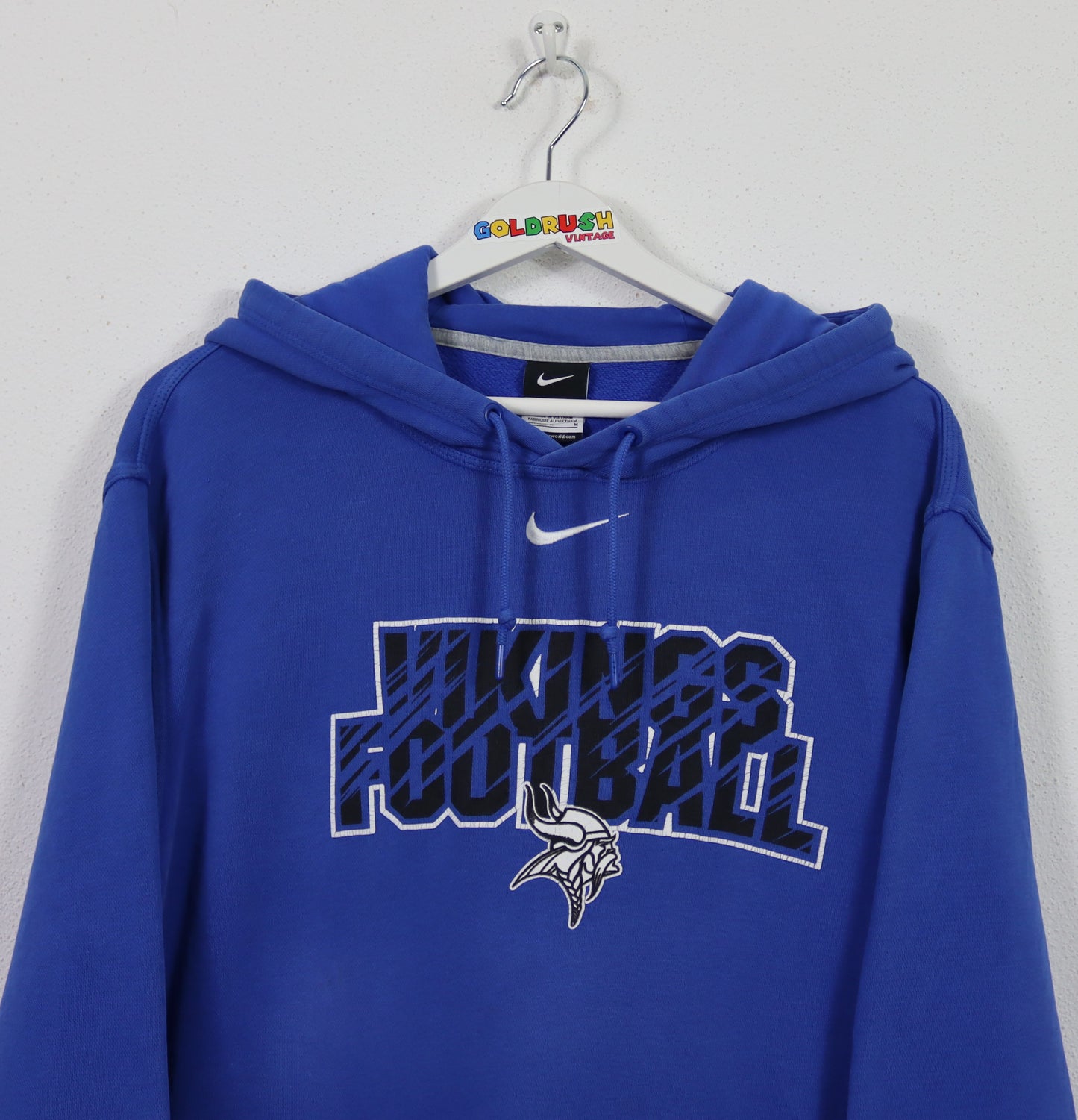 NIKE VIKINGS FOOTBALL HOODIE M