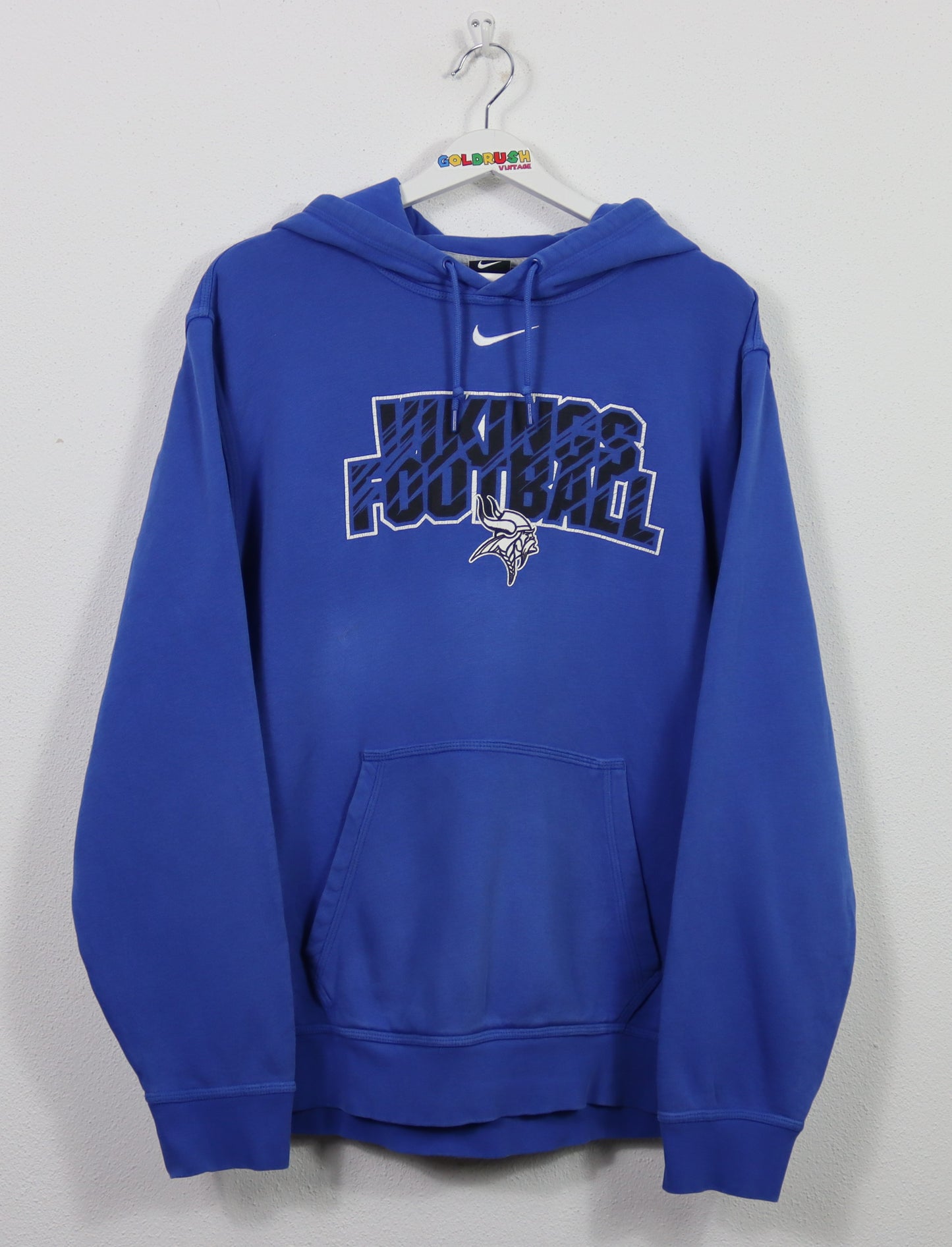 NIKE VIKINGS FOOTBALL HOODIE M