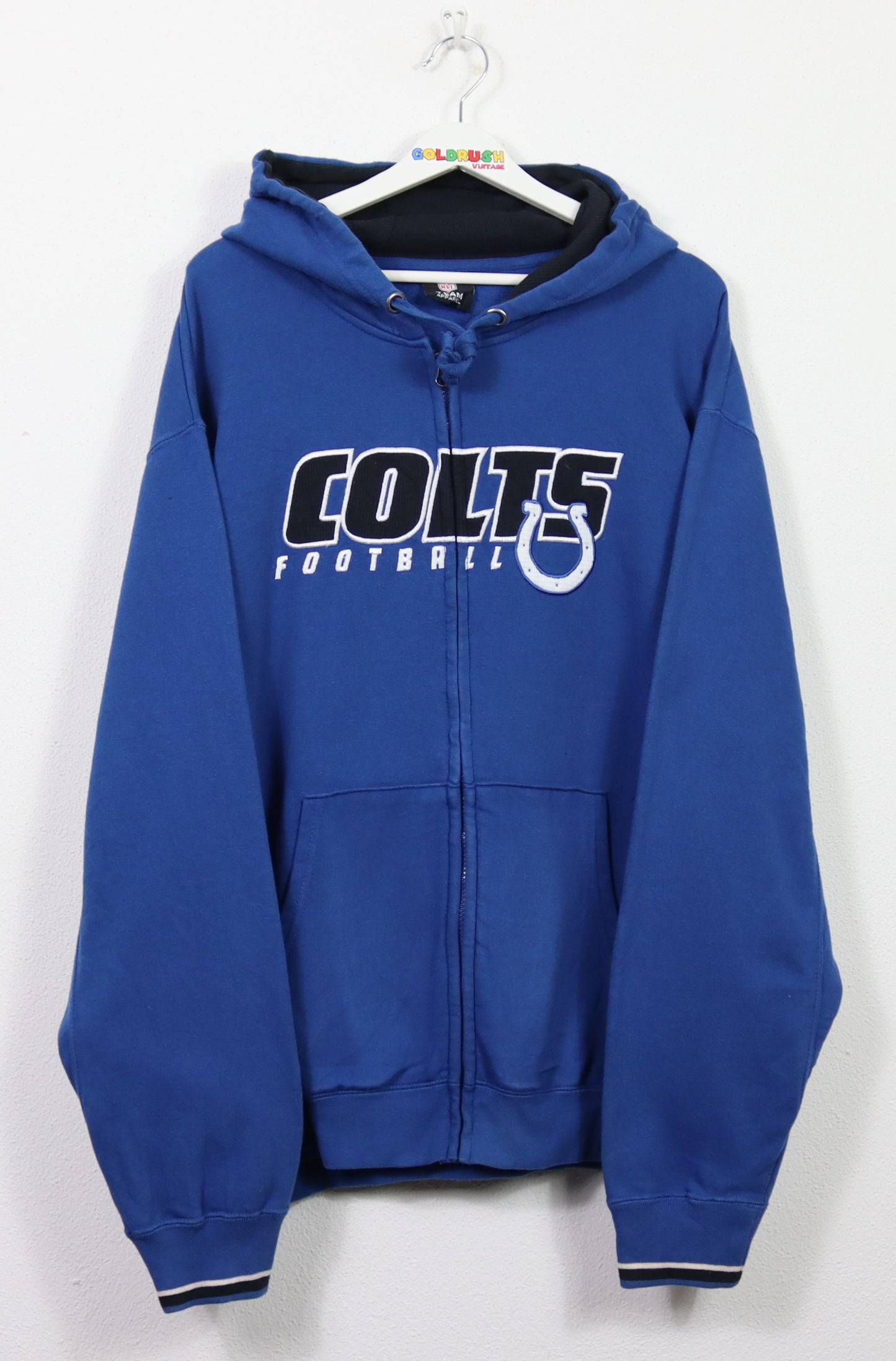 NFL COLTS ZIP HOODIE XL