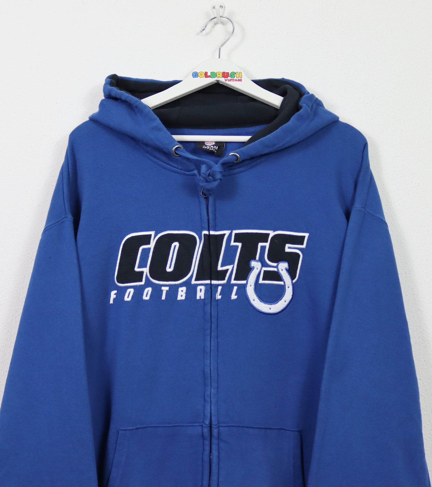 NFL COLTS ZIP HOODIE XL