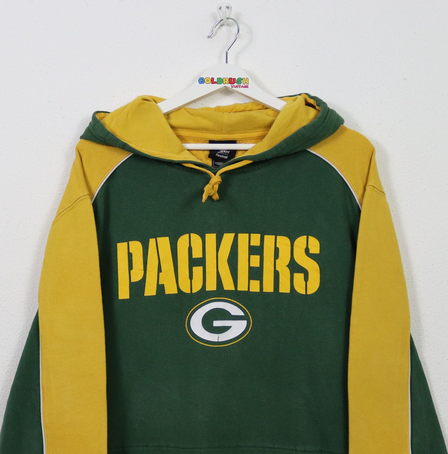 REEBOK PACKERS HOODIE M