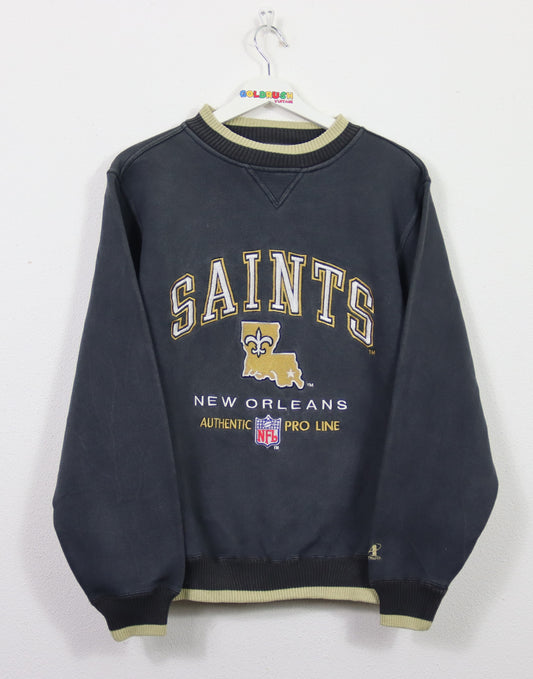 VINTAGE SAINTS NEW ORLEANS SWEATER S