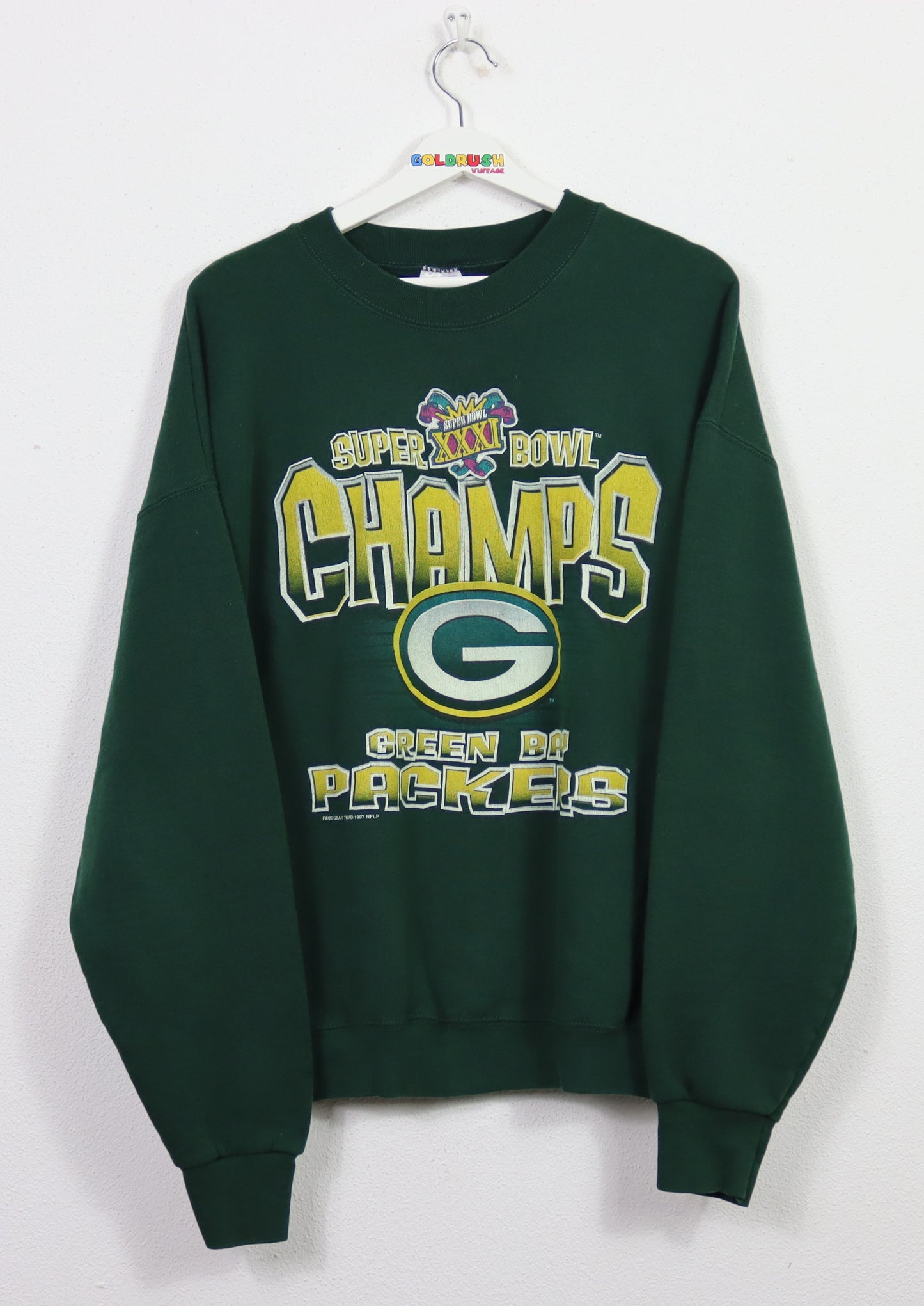 VINTAGE GREEN BAY PACKERS 1997 SWEATER XL