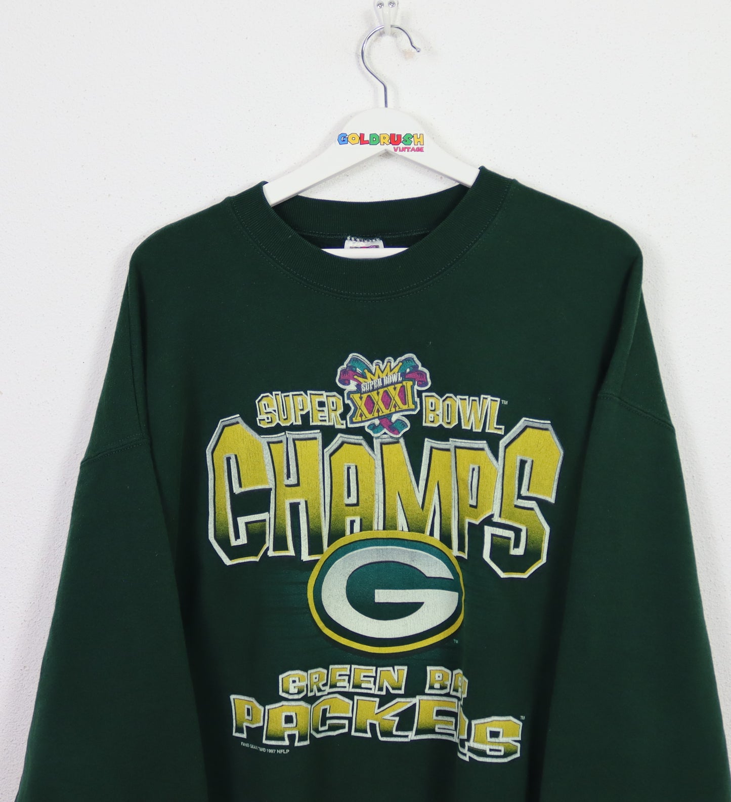 VINTAGE GREEN BAY PACKERS 1997 SWEATER XL