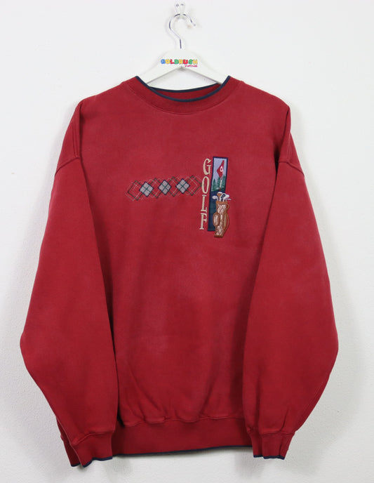 VINTAGE GOLF SWEATER XL