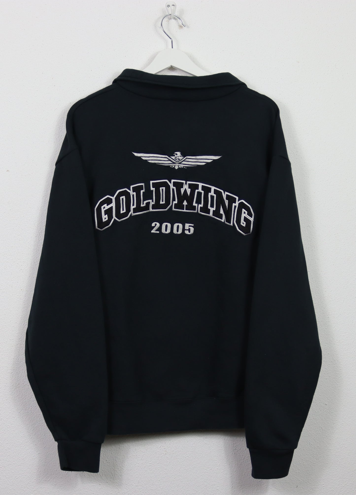 VINTAGE HONDA GOLDWING ZIP SWEATER L