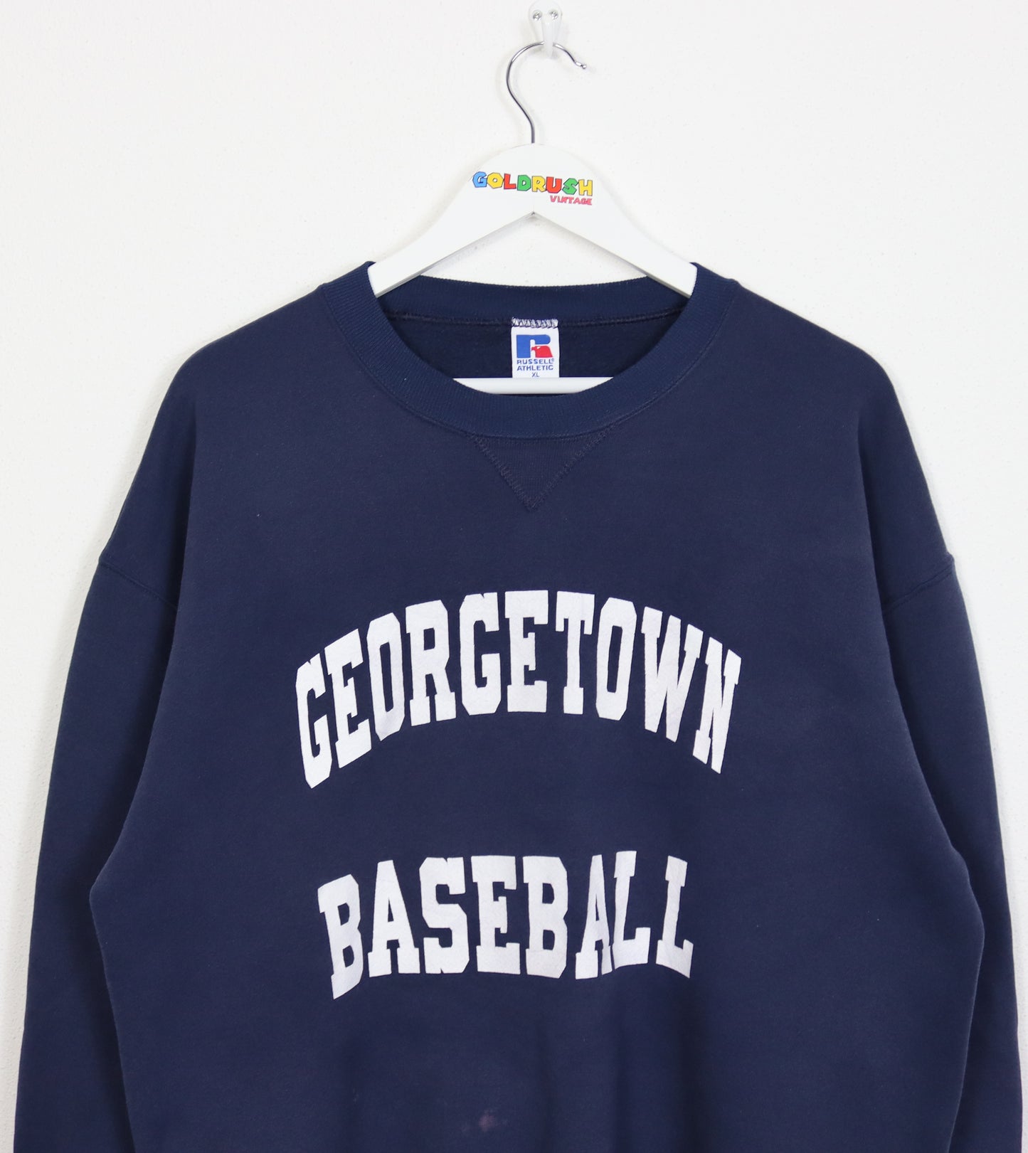 Vintage Georgetown Baseball Sweater L