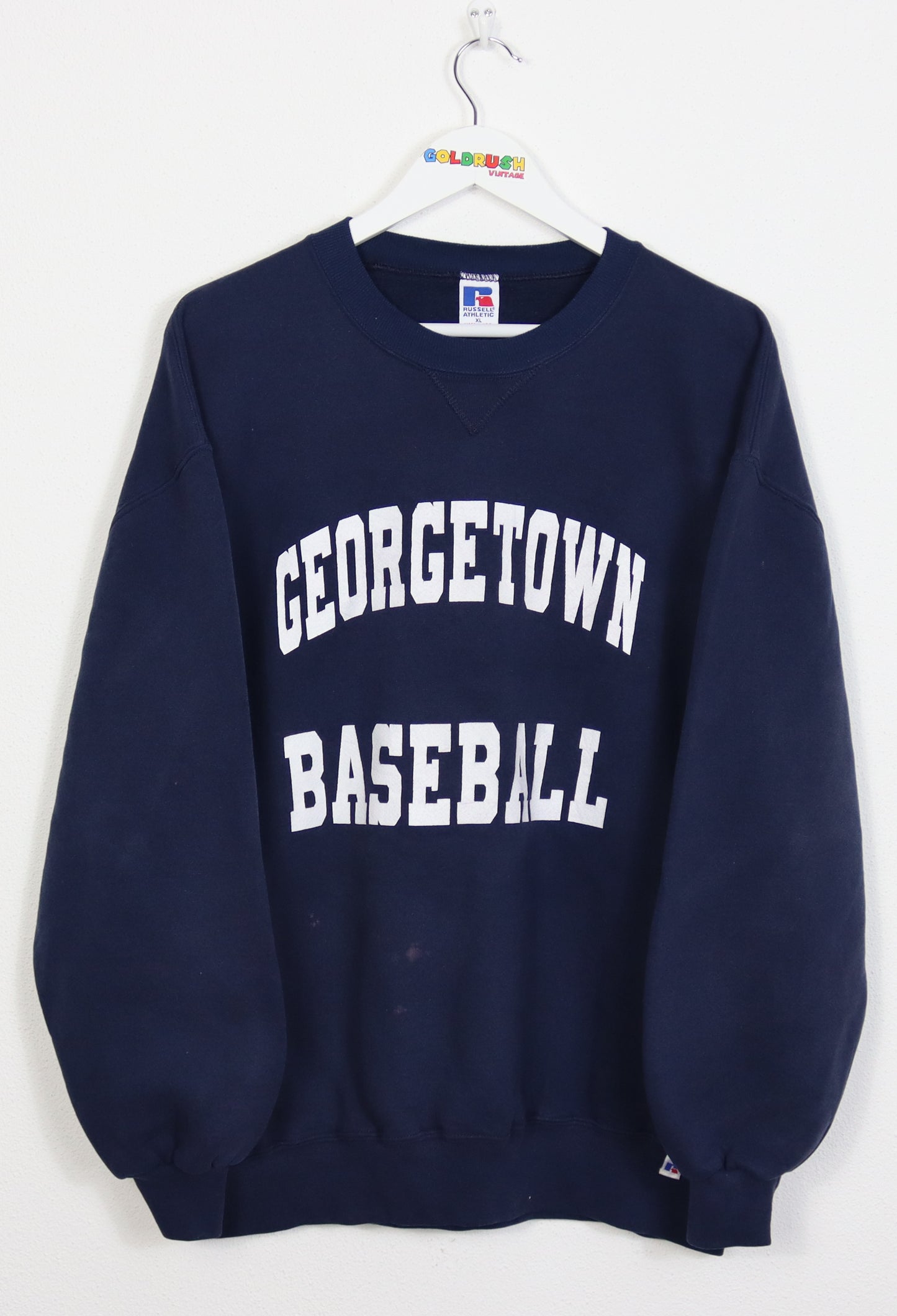 Vintage Georgetown Baseball Sweater L