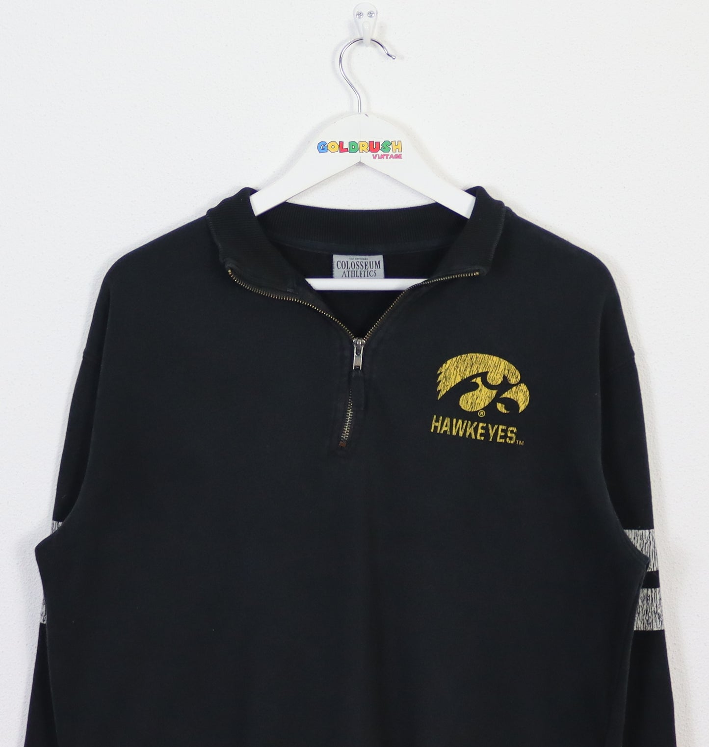 Iowa Hawkeyes ZIP Sweater L