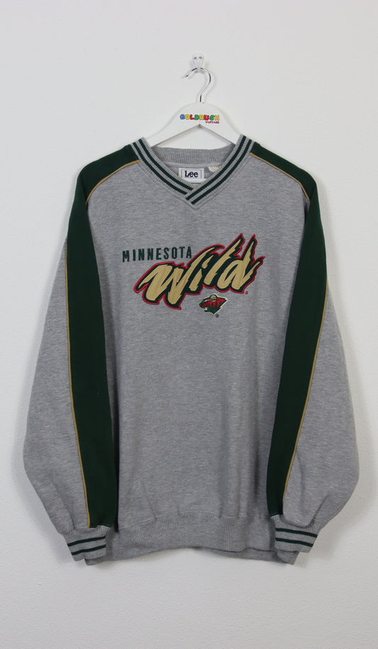 Vintage Lee Minnesota Wild Sweater NHL XL