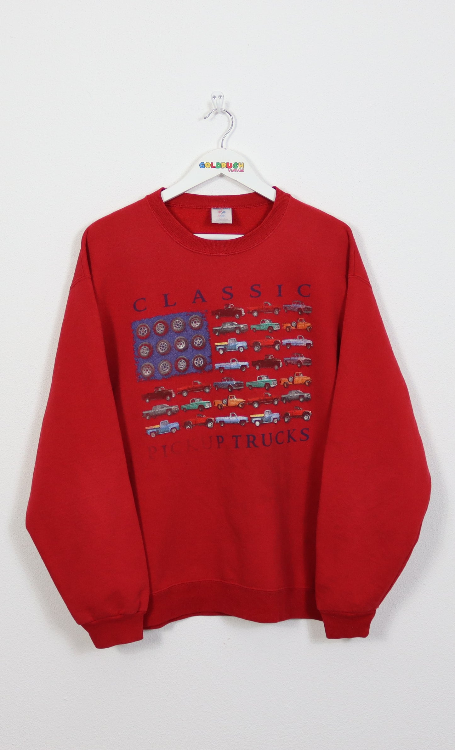 Pickup Trucks Sweater L