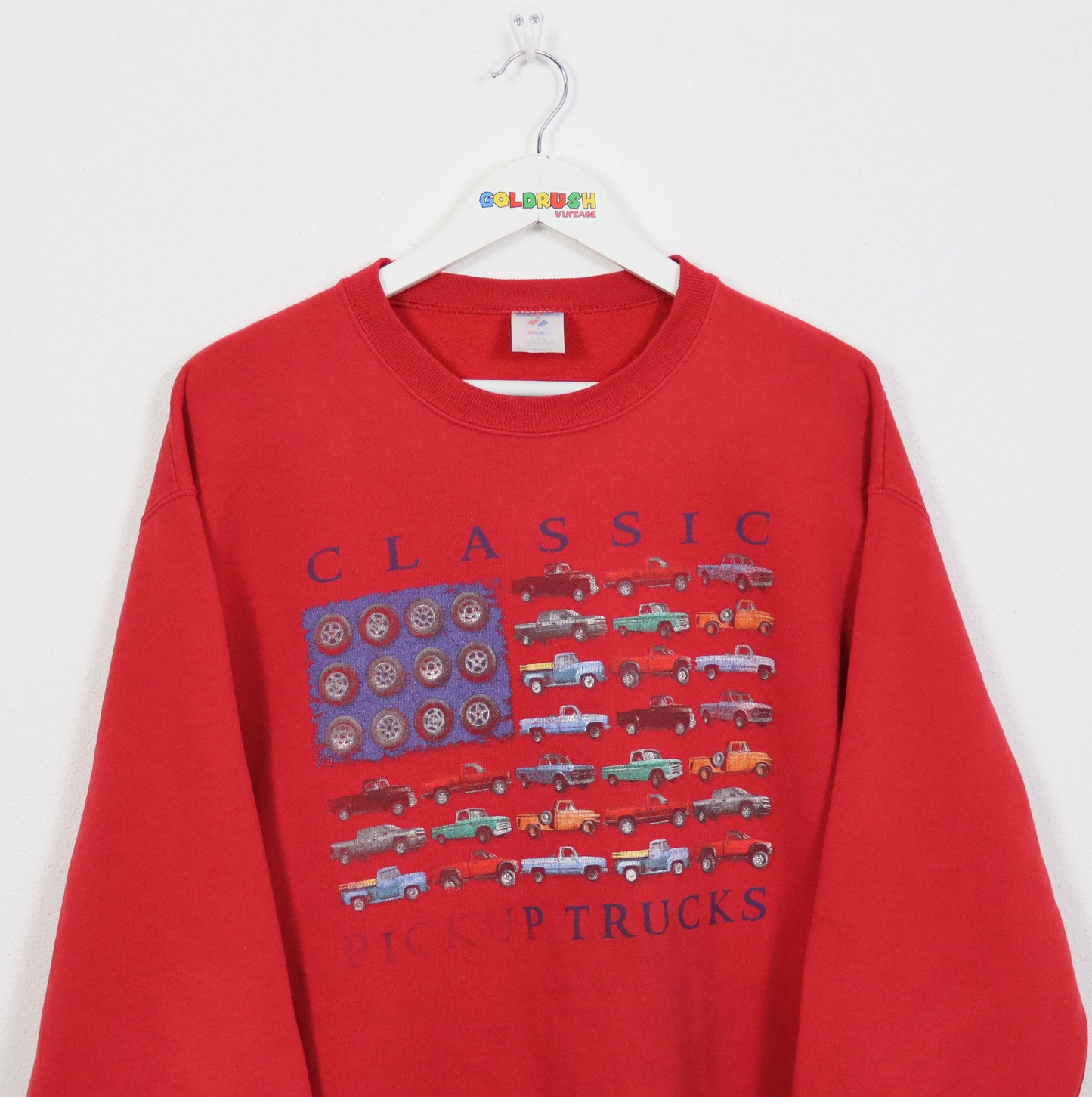 Pickup Trucks Sweater L