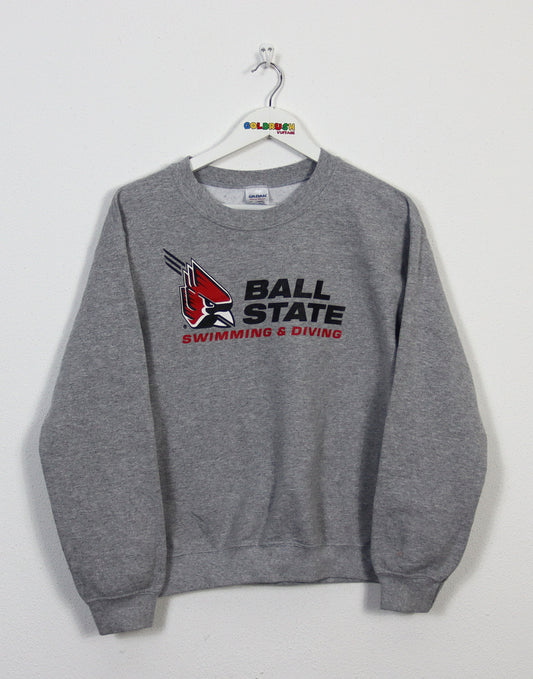 BALL STATE SWIMMING SWEATER S