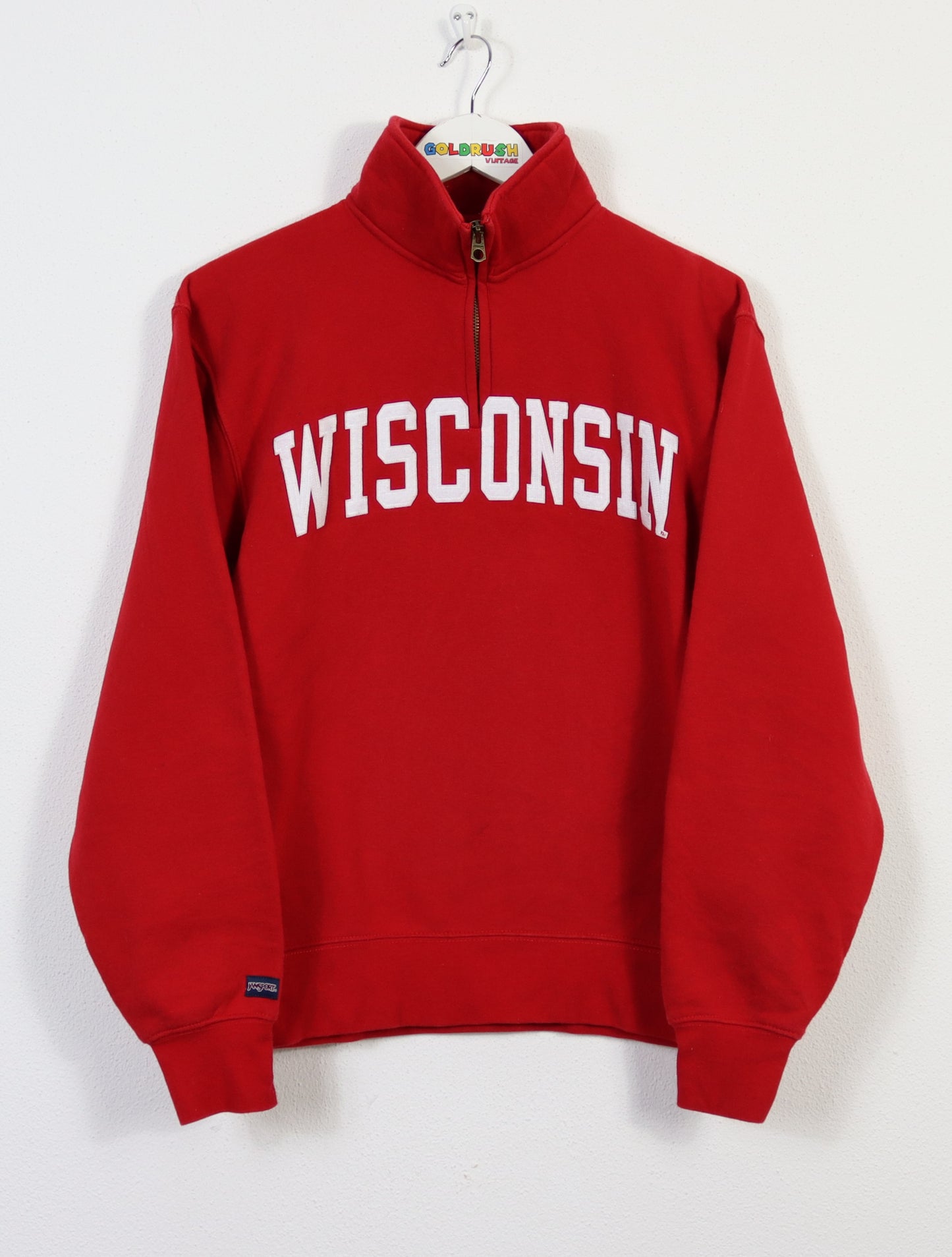 JANSPORT WISCONSIN ZIP SWEATER S