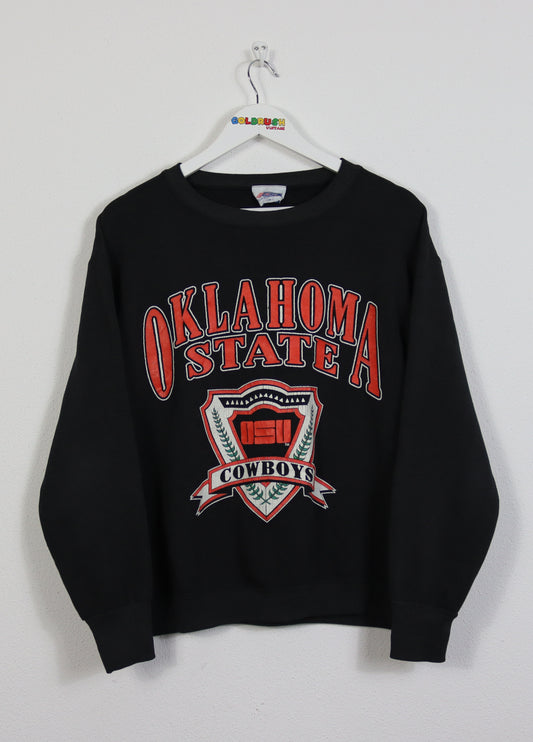 VINTAGE OKLAHOMA STATE SWEATER S