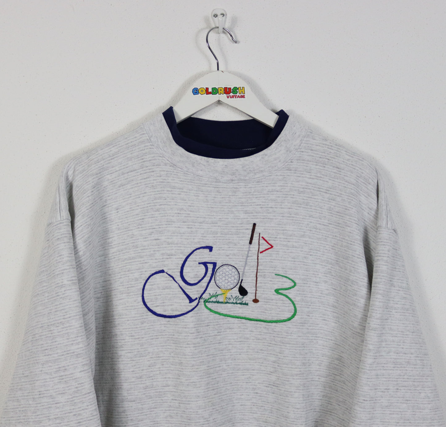 VINTAGE GOLF SWEATER M